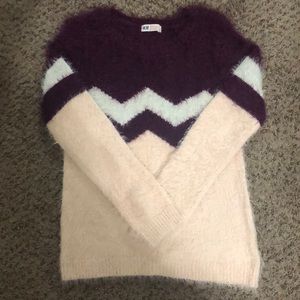 Cute fuzzy long sleeve